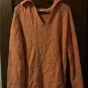 Zara Bright Orange Knit Sweater